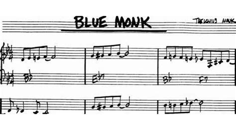  Blue Monk - Una melodía con ritmo endiablado que te transporta a un blues melancólico